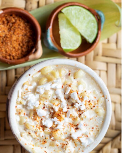 Mexican Street Corn (Elote) in the Microwave