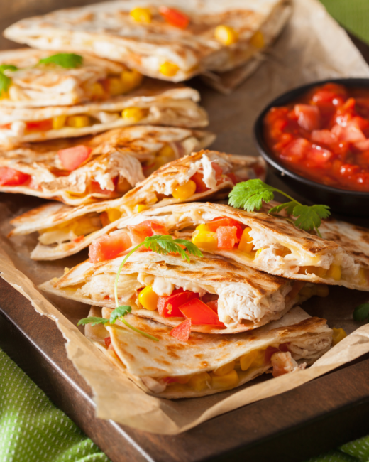 Quesadilla in the Microwave